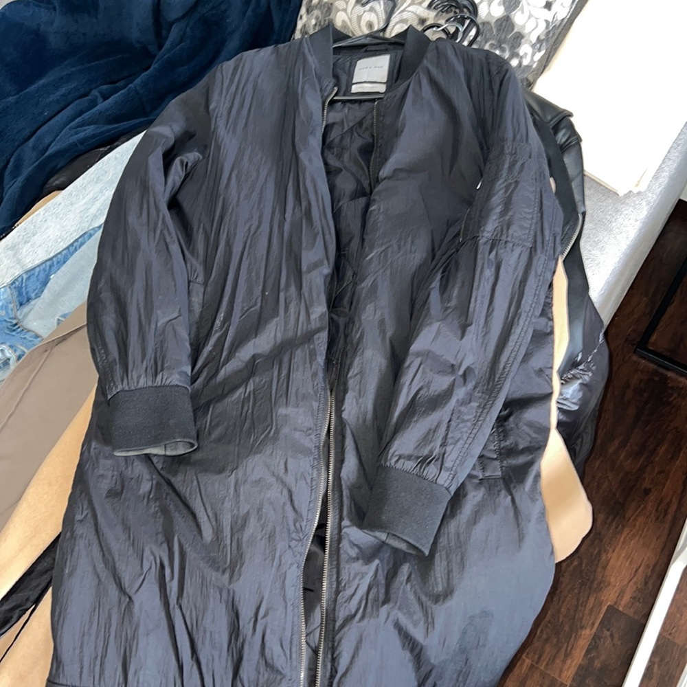 Zara Long zip Bomber